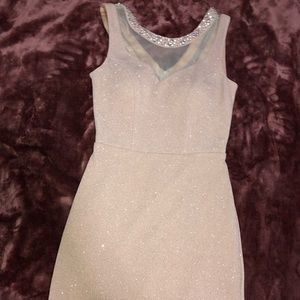 Glitter mini dress